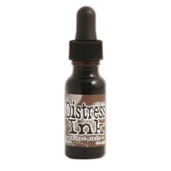 Tim Holtz Ranger Tim Holtz Distress Ink Re-Inker 14ml Walnut Stain