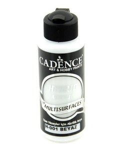Cadence Hybrid Acrylverf Semi Mat 120ml White