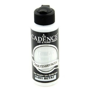 Cadence Hybrid Acrylverf Semi Mat 120ml White