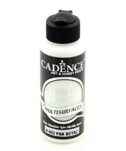 Cadence Hybrid Acrylverf Semi Mat 120ml Pure White
