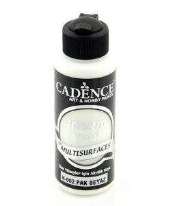 Cadence Hybrid Acrylverf Semi Mat 120ml Puur Wit