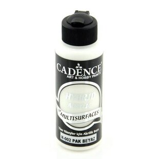 Cadence Hybrid Acrylverf Semi Mat 120ml Puur Wit