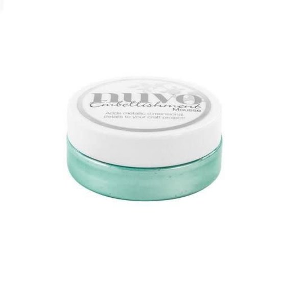 Nuvo Tonic Studios Nuvo Embellishment Mousse Aquamarine