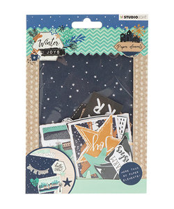 Studio Light Die Cut paper set Winter Joys