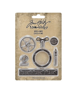 Tim Holtz Idea-Ology Odds and Ends 7 pcs.