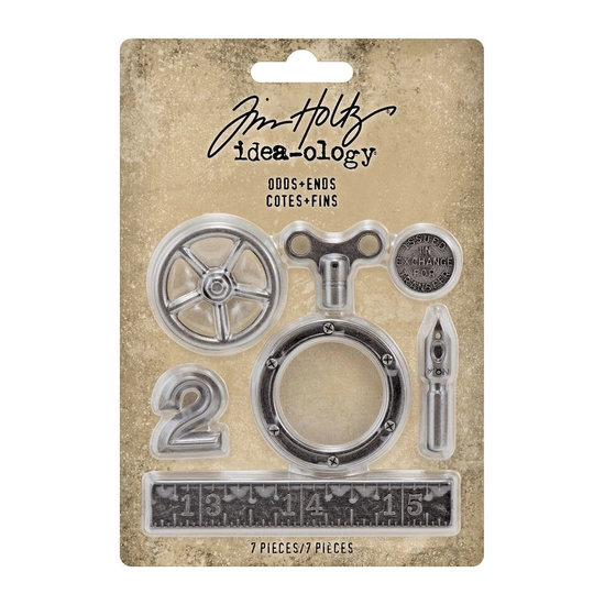 Tim Holtz Tim Holtz Idea-Ology Odds and Ends 7 pcs.