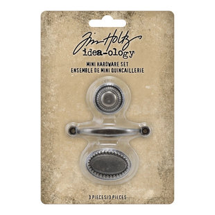 Tim Holtz Idea-Ology Mini Hardware set 3 pcs.