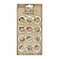 Tim Holtz Tim Holtz Idea-Ology buttons Quote Flair 12 pcs