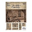 Tim Holtz Tim Holtz Idea-Ology Vignette Panels 5 pcs ca. 2,75"x2,75" tot 4"x5,5"