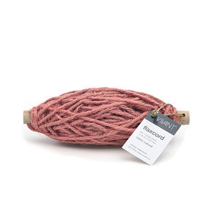 Vivant Flaxcord Touw 25m x 3,5mm 100% Natural Salmon