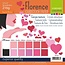 Florence Cardstock Texture pack Valentijn 12x12'' 216g