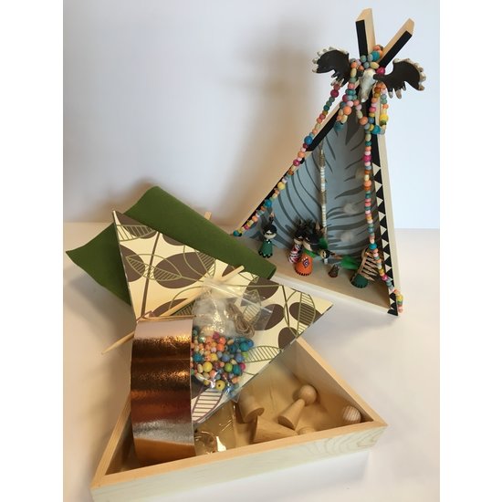 Creaflex Knutselpakket Tipi 32x25x5 cm