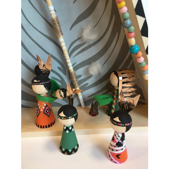 Creaflex Knutselpakket Tipi 32x25x5 cm