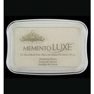 Memento Ink Pad Luxe Wedding Dress White