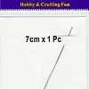 Hobby & Crafting Fun Split Eye Beading Needle Rijgnaald 7cm