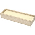 Creotime Pennendoos schuifdeksel 20x6x3,5 cm. binnenmaat 18,4x4,5x3,3 cm.