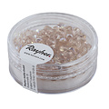 Rayher Rayher Glas Facetkraal 4mm Rozenkwarts Iriserend 100st