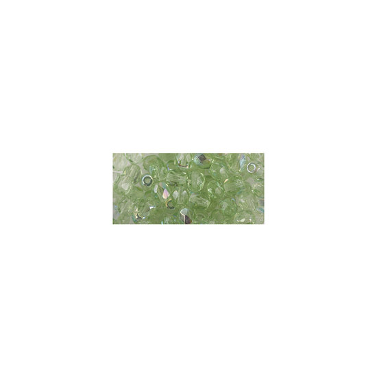 Rayher Rayher Glas Facetkraal 4mm Jaspis Iriserend 100st