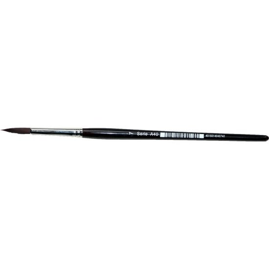 Ami Ami Olie- en Acrylverf penseel synthetisch A40 Rond-Kort no: 7