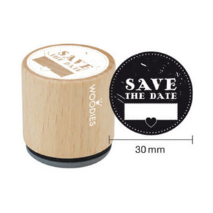 Houten stempel Save The Date