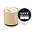 Royal Posthumus Houten stempel Save The Date