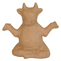 Decopatch Decopatch Papier Mache Koe Yoga 15.5 cm