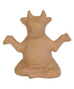 Decopatch Papier Mache Koe Yoga 15.5 cm