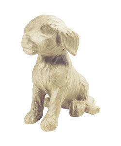 Decopatch Papier Maché Hond 15x13x18cm