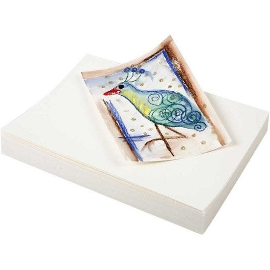 Aquarelpapier, A5 148x210mm, 200gr 100 st