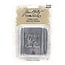 Tim Holtz Tim Holtz Idea-Ology Stencil Chips letters 37 pcs Silver