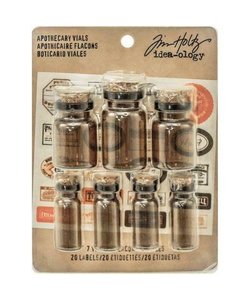 Tim Holtz Idea-Ology Apothecary Vials 7pcs