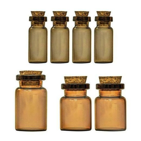 Tim Holtz Tim Holtz Idea-Ology Apothecary Vials 7pcs