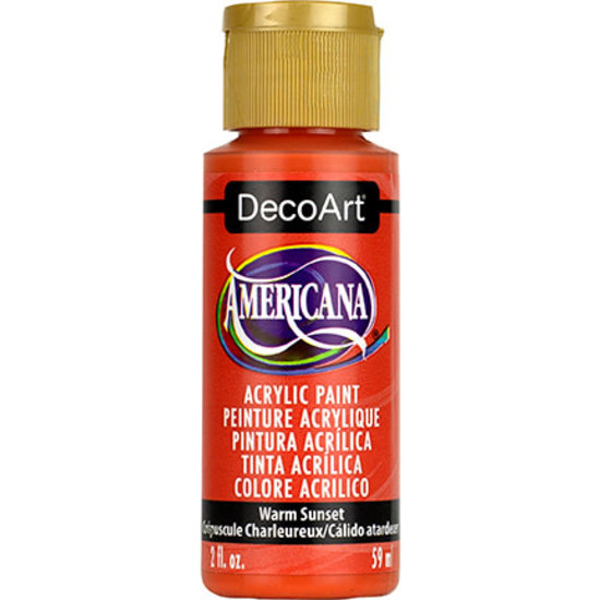 Deco Art Americana Decor Acryl 59ml Warm Sunset