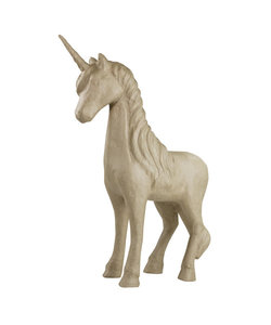 Decopatch Papier maché Eenhoorn XL 40x13x55cm.