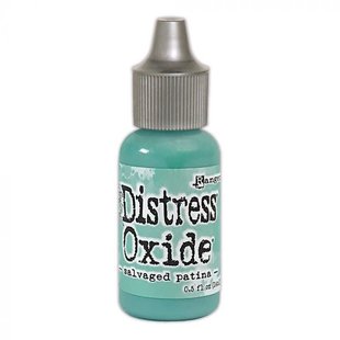 Ranger Tim Holtz Distress Oxide Re-Inker 14ml Salvaged Patina