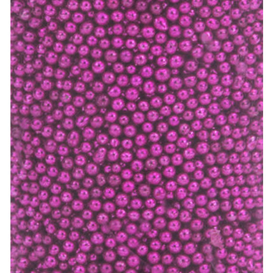 Hobby & Crafting Fun Glaskorrels Mini Parels  0,8-1 mm Fuchsia 22 gram