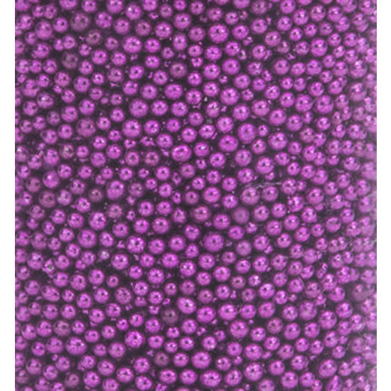 Hobby & Crafting Fun Glaskorrels Mini Parels  0,8-1 mm Violet 22 gram