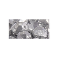 Rayher Rayher Glas Facetkraal 4mm Briljant Zilver 100st