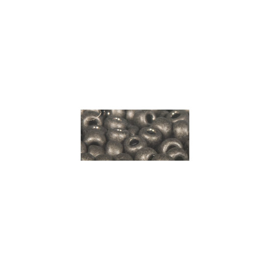 Rayher Rayher Rocailles Borduurkralen Metallic Mat 2,6mm Antraciet Zwart 17g