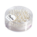 Rayher Renaissance-Glasparels 4mm Doosje 85 st. Wit