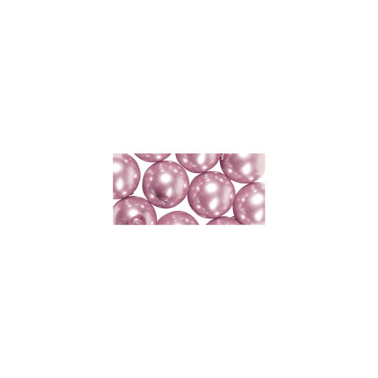 Rayher Renaissance-glasparels, 4 mm. Doosje 85 st. Orchidee