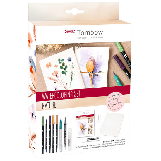 Tombow Tombow Watercoloring set Nature