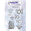 IndigoBlu IndigoBlu Stempel Rubber Little Fishies A6 9st.