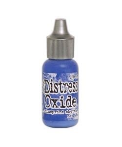 Ranger Tim Holtz Distress Oxide Re-Inker 14ml Blueprint Sketch