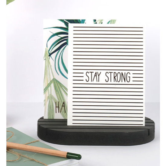 By Woom By Woom MDF Cardholder 1,9x9x16cm Zwart