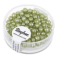 Rayher Renaissance-Glasparels 4mm Doosje 85 st. Jade