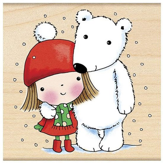 Penny Black Penny Black Houten stempel Polar Mimi