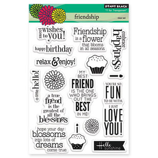 Penny Black Clear stamp Friendship