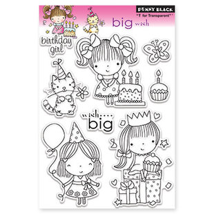 Penny black Clear stamp Big wishes