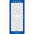 Starform Starform Stickervel Kerststerren 10x23cm Goud nr. 856